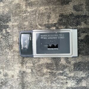 Cisco Aironet 340 Series 11 Mbps Wireless LAN Adapter AIR-PCM340 PC Card